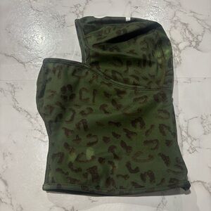 Supreme leopard reactive ski mask